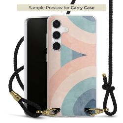 Carry Case Transparent Leather black/gold