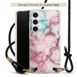 Carry Case Transparent Leather black/gold