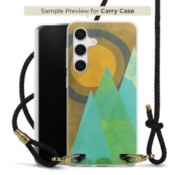 Carry Case Transparent Leather black/gold