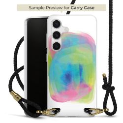 Carry Case Transparent Leather black/gold