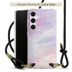 Carry Case Transparent Leather black/gold