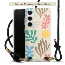 Carry Case Transparent Leather black/gold