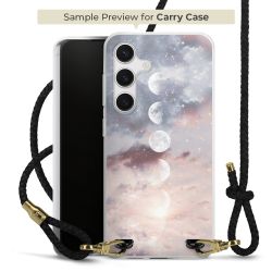 Carry Case Transparent Leather black/gold