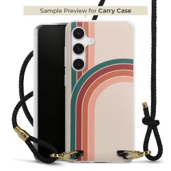 Carry Case Transparent Leather black/gold