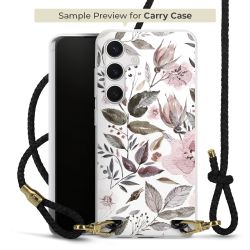 New Carry Case Transparent Leder schwarz/gold