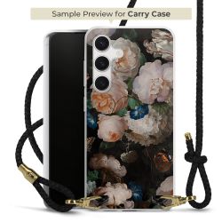 Carry Case Transparent Leather black/gold