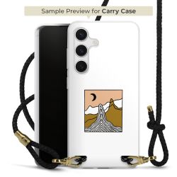 Carry Case Transparent Leather black/gold