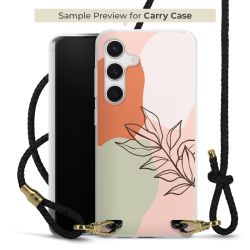 Carry Case Transparent Leather black/gold