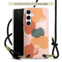 Carry Case Transparent Leather black/gold