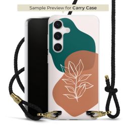 Carry Case Transparent Leather black/gold