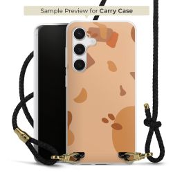 Carry Case Transparent Leather black/gold