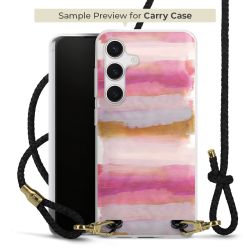 Carry Case Transparent Leather black/gold