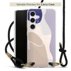 Carry Case Transparent Leather black/gold