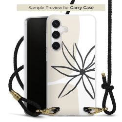 Carry Case Transparent Leather black/gold