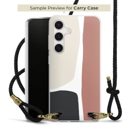 Carry Case Transparent Leather black/gold