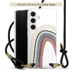 Carry Case Transparent Leather black/gold