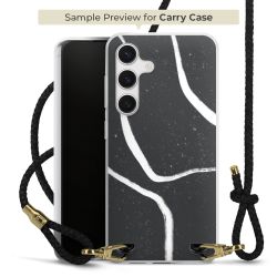 Carry Case Transparent Leather black/gold