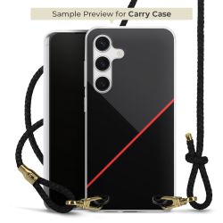 Carry Case Transparent Leather black/gold