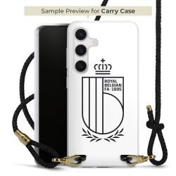 Carry Case Transparent Leather black/gold