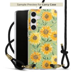 Carry Case Transparent Leather black/gold