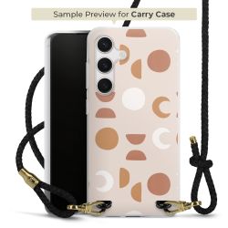 Carry Case Transparent Leather black/gold