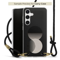 Carry Case Transparent Leather black/gold