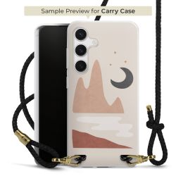 Carry Case Transparent Leather black/gold