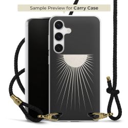 Carry Case Transparent Leather black/gold