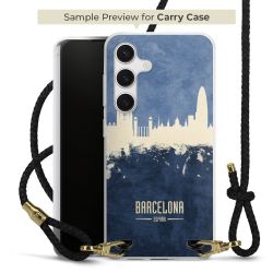 Carry Case Transparent Leather black/gold