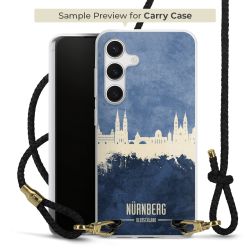 Carry Case Transparent Leather black/gold