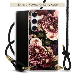 Carry Case Transparent Leather black/gold