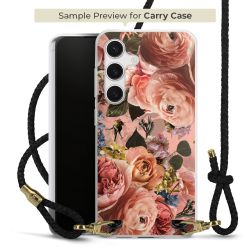 Carry Case Transparent Leather black/gold