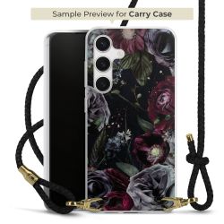 Carry Case Transparent Leather black/gold