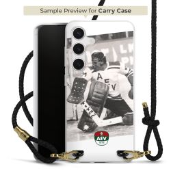 Carry Case Transparent Leather black/gold