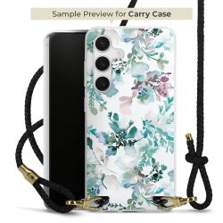 New Carry Case Transparent Leder schwarz/gold