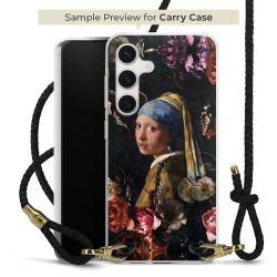 Carry Case Transparent Leather black/gold