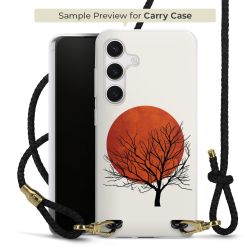 Carry Case Transparent Leather black/gold