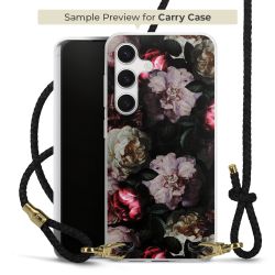 Carry Case Transparent Leather black/gold