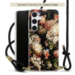 Carry Case Transparent Leather black/gold