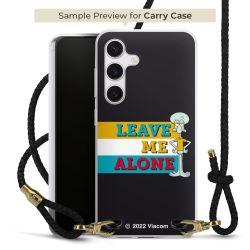 Carry Case Transparent Leather black/gold