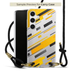 Carry Case Transparent Leather black/gold