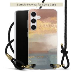 Carry Case Transparent Leather black/gold