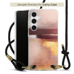 Carry Case Transparent Leather black/gold