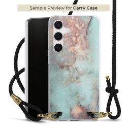 Carry Case Transparent Leather black/gold