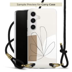 Carry Case Transparent Leather black/gold