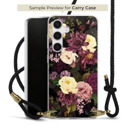 Carry Case Transparent Leather black/gold