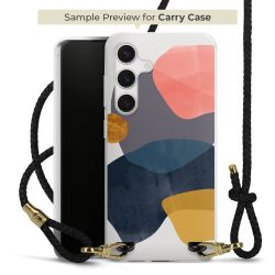 Carry Case Transparent Leather black/gold