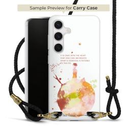 Carry Case Transparent Leather black/gold