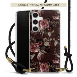 Carry Case Transparent Leather black/gold