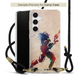 Carry Case Transparent Leather black/gold